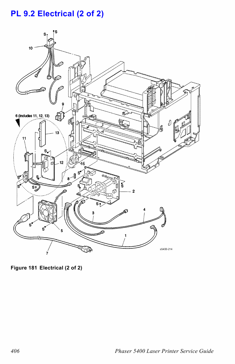 Xerox Phaser 5400 Parts List Manual-4